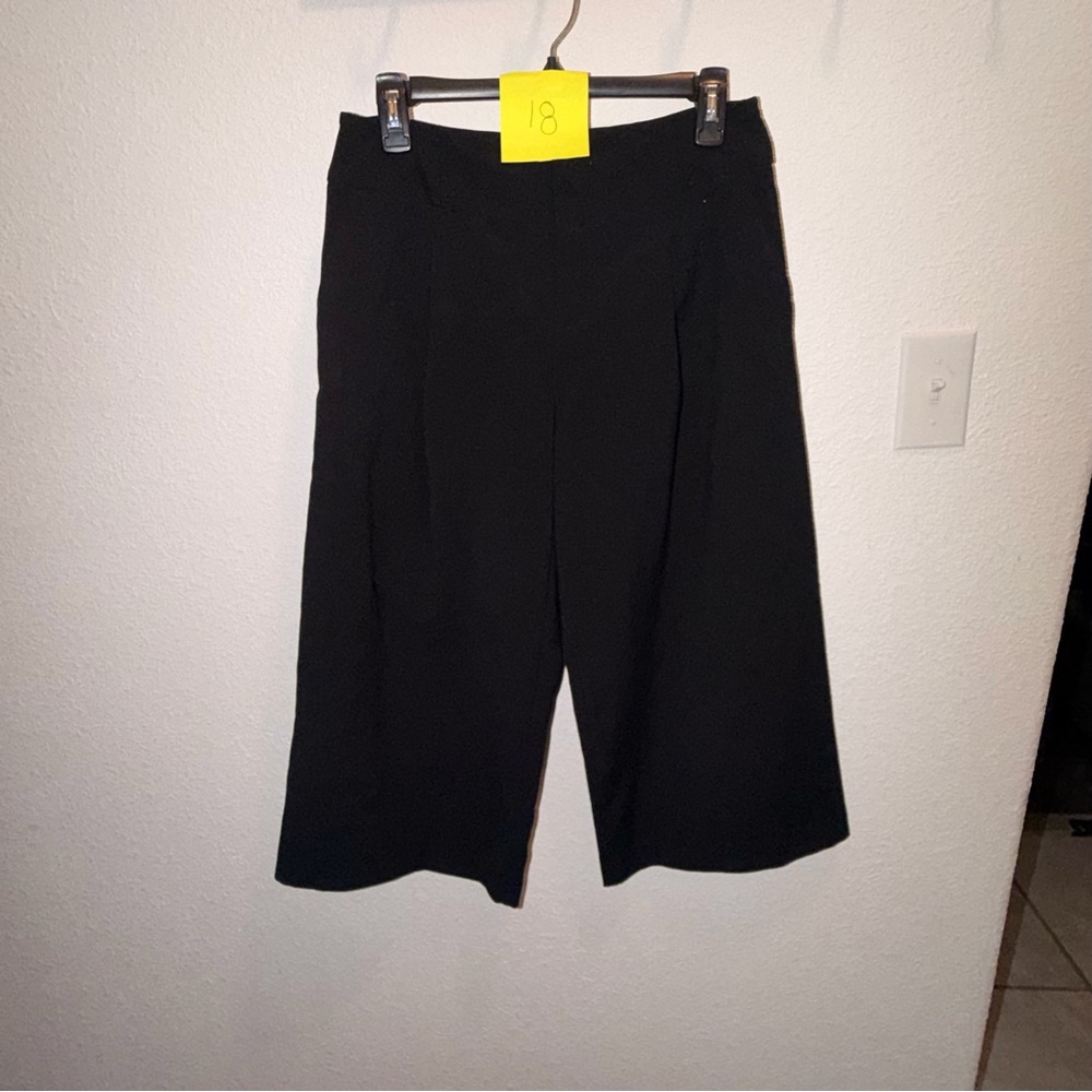 INC International Concepts Black Jean Shorts